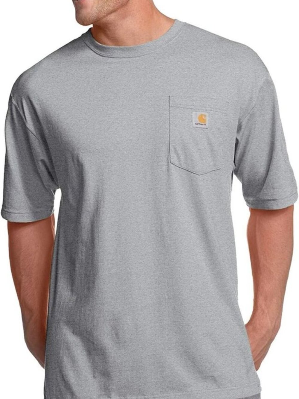 Carhart Men's Loose Fit Heavyweight Short-Sleeve Pocket Work T-Shirt Size XL